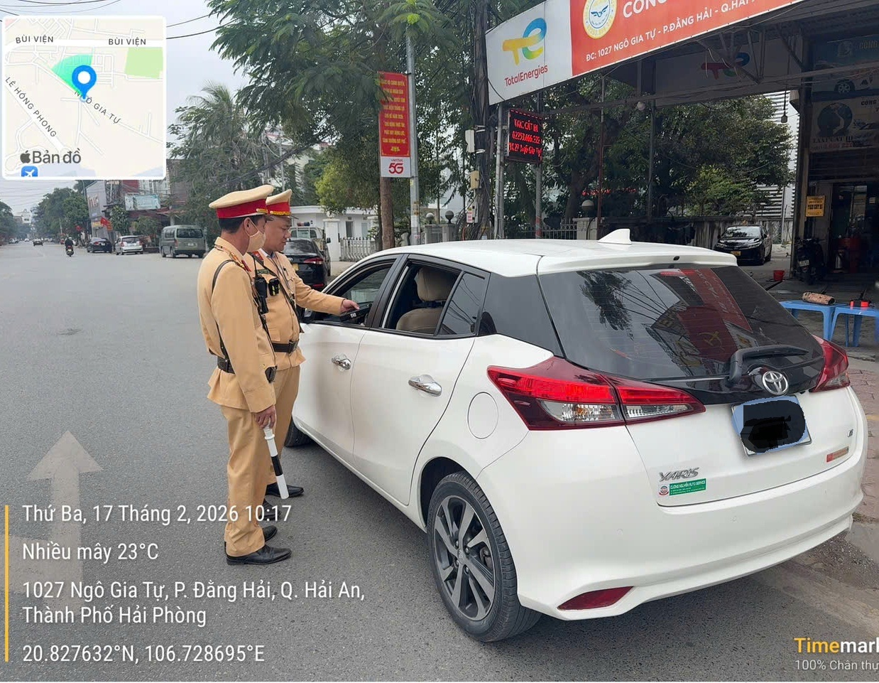  Lực lượng Cảnh sát giao thông Công an thành phố bảo đảm trật tự an toàn giao thông phục vụ kỳ nghỉ Tết Nguyên đán Bính Ngọ 2026
